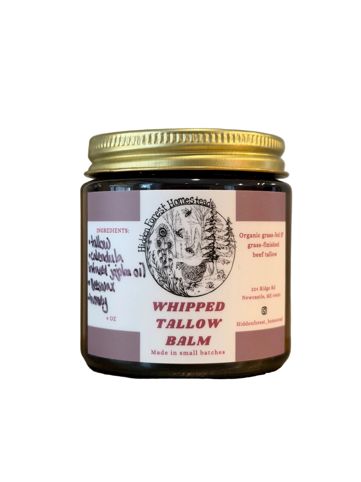 Whipped Tallow Balm - 4 oz.